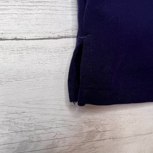 Figs Scrubs Top Womens SZ XS Navy Technical Collections Two Front Pockets Nurse - Picture 9 of 16